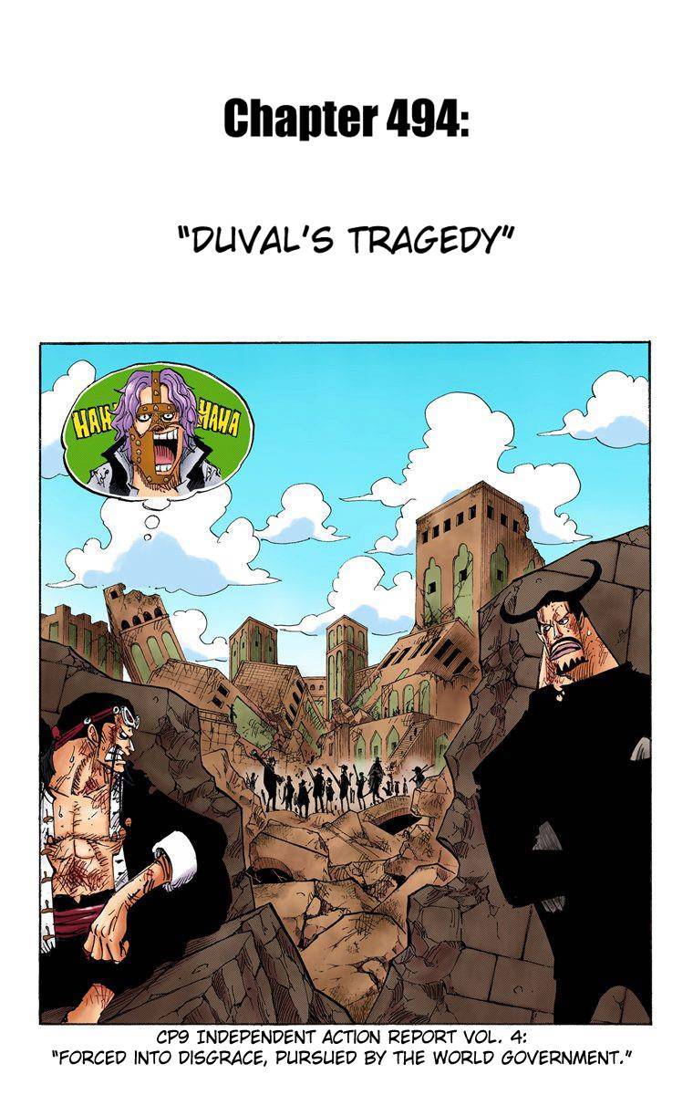 One Piece Digital Colored Chapter 494 image 02